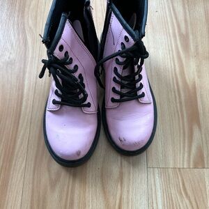 Pink kids Doc Martins